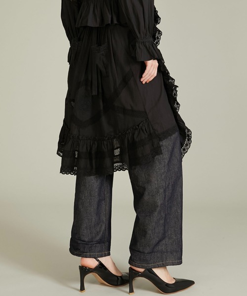 crinkle crinkle crinkle】rebuild apron skirt/リビルドエプロン
