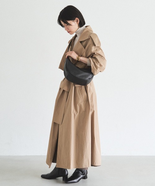 ソフトレザーラウンドショルダーバッグ(CE-1326)（ショルダーバッグ
