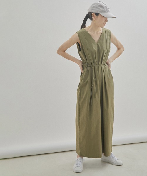 着丈が選べる3サイズ展開]【ZOZOTOWN限定】タックオールインワン