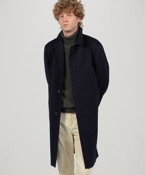 MACKINTOSH DUNKELD Loro Piana STORM SYSTEM ウールステンカラー