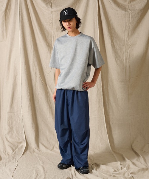 SIDE ZIP KNEE TUCK PANTS / サイドジップニータックパンツ（その他