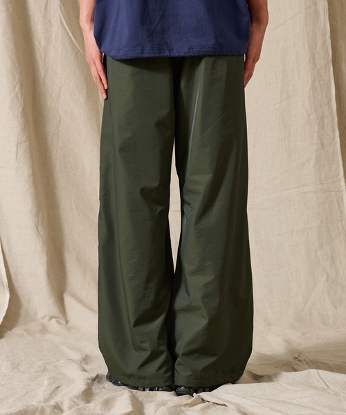 SIDE ZIP KNEE TUCK PANTS / サイドジップニータックパンツ（その他