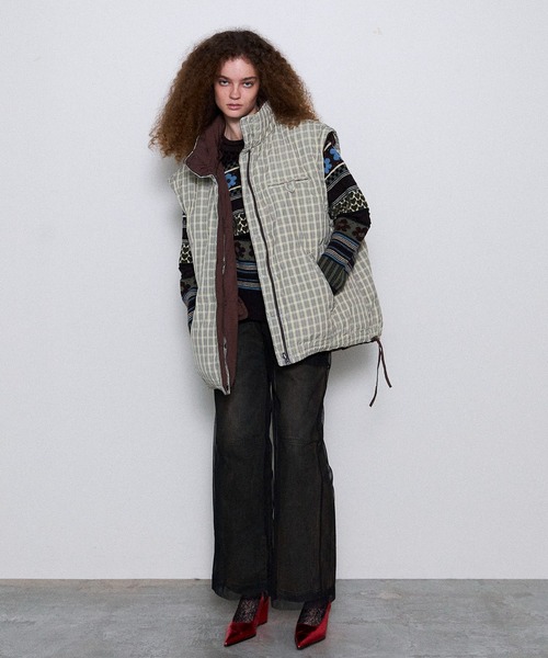 MAISON SPECIAL（メゾンスペシャル）の「Floral Pattern Jacquard Knit