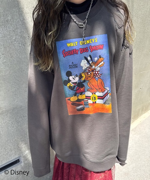 Ameri（アメリ）の「DISNEY/VINTAGE POSTER SWEAT（スウェット）」 - WEAR