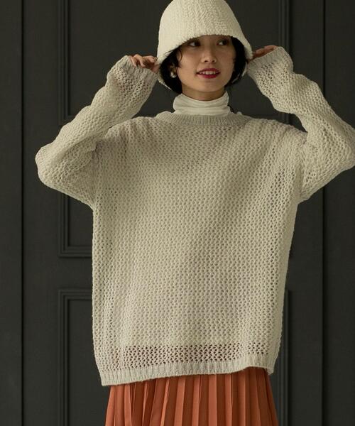 coen（コーエン）の「シャギーメッシュニット（ニット/セーター）」 - WEAR
