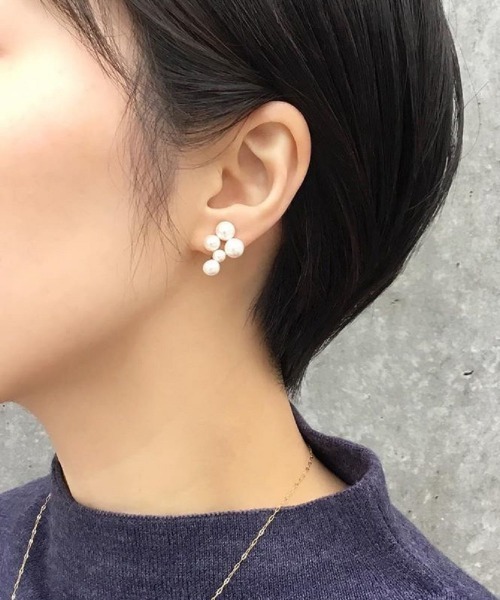 パール ピアス（ピアス（両耳用））｜Jouete（ジュエッテ）の