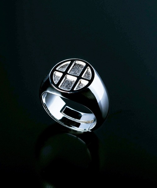 HUF（ハフ）の「CIRCLE H RING SILVER / HUF リング 指輪 シルバー