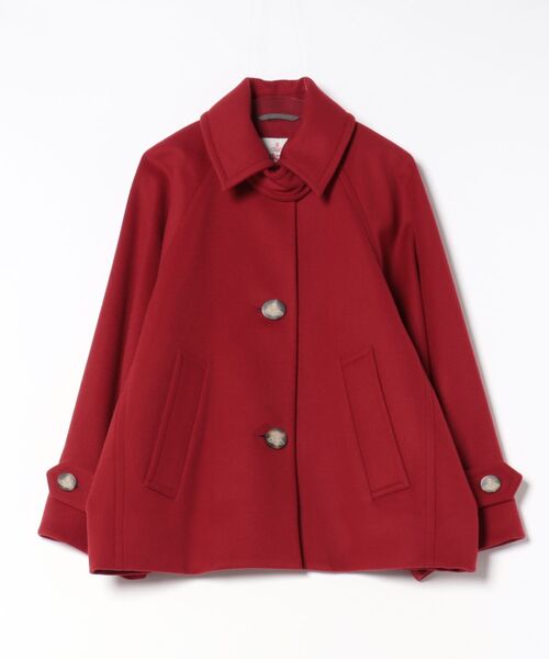 ｳｰﾙﾒﾙﾄﾝﾊﾞｯﾄﾞｳｲﾝｸﾞｼｮｰﾄｺｰﾄ（その他アウター）｜Vivienne Westwood
