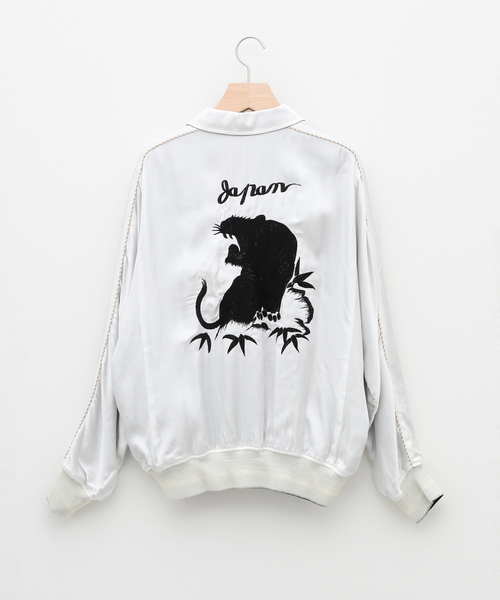 DAIRIKU ダイリク スカル スカジャン M ホワイト 25SS