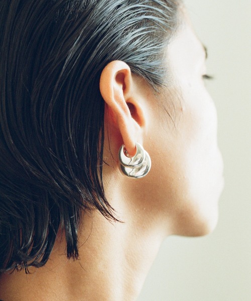 Small Bialy Hoops（ピアス（両耳用））｜SOPHIE BUHAI