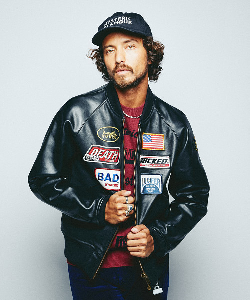HYSTERIC GLAMOUR（ヒステリックグラマー）の「キップレザーレーシング