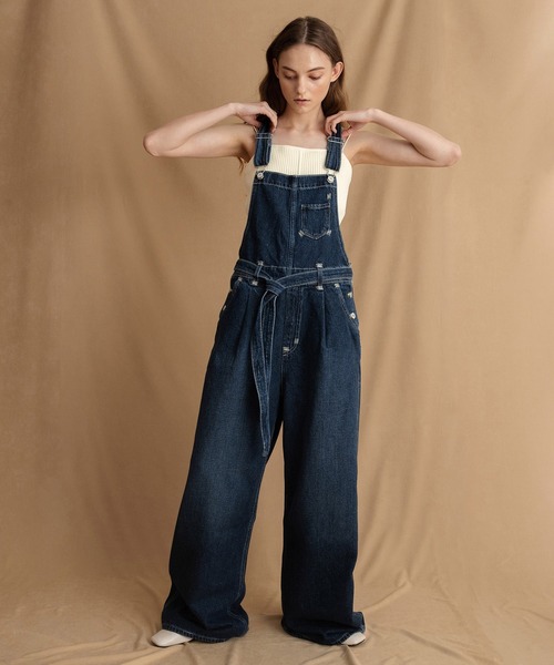 Levi's（リーバイス）の「Levi's(R) RED LOOSE オーバーオール BLUE