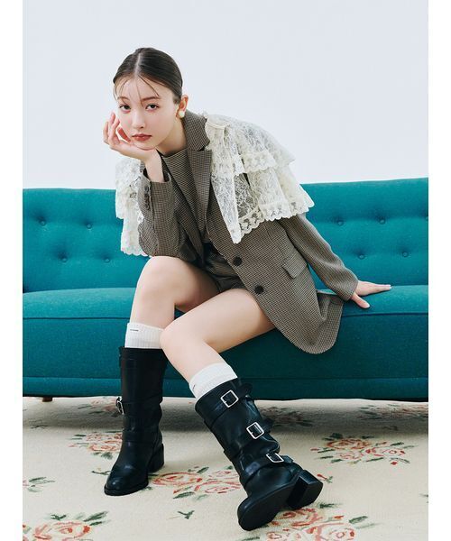 セール】【WEB限定00サイズ】バリエーションオーバージャケット