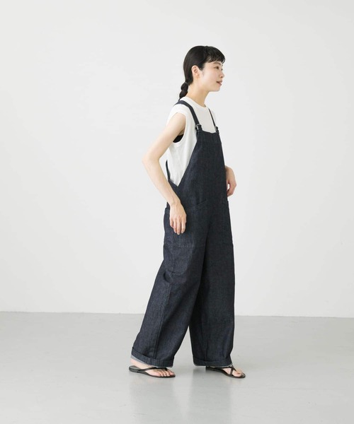 かぐれ（カグレ）の「デニムサロペット（サロペット/オーバーオール