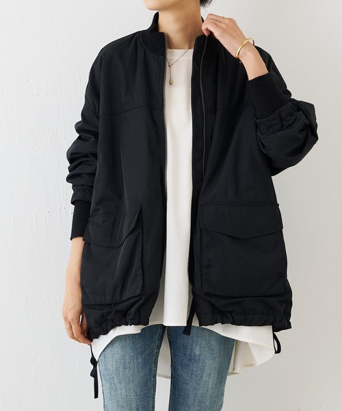 BEARDSLEY（ビアズリー）の「フレアMA-1ブルゾン（MA-1）」 - WEAR