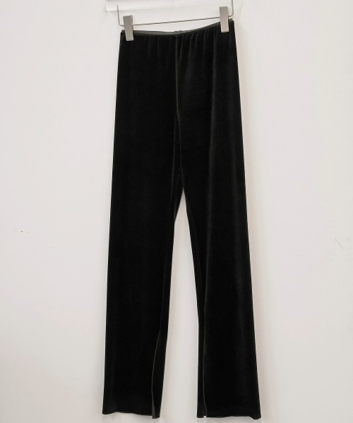 TODAYFUL（トゥデイフル）の「Velour Slit Leggings（その他パンツ
