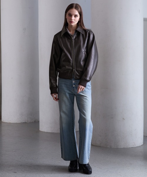 CLEL（クレイル）の「【CLEL】Deep Texture Blouson / ディープ
