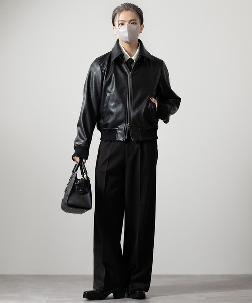 CLEL】Deep Texture Blouson / ディープテクスチャーブルゾン