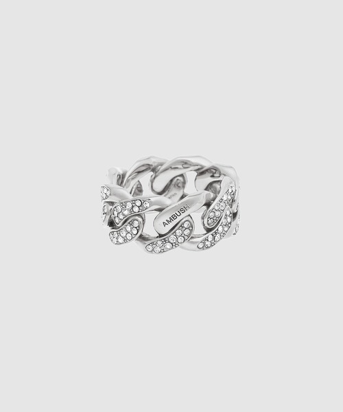AMBUSH（アンブッシュ）の「PAVE CLASSIC CHAIN RING（リング）」 - WEAR