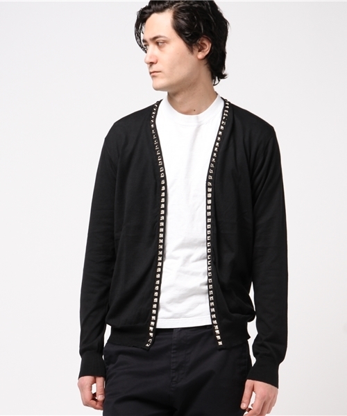 HYSTERIC GLAMOUR（ヒステリックグラマー）の「スタッズ付カーディガン