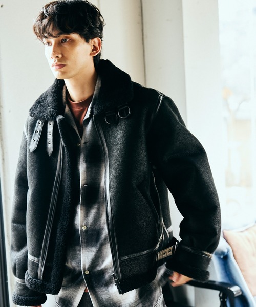 MADE IN STANDARD / メイドインスタンダード B-3 FLIGHT JACKET リアル
