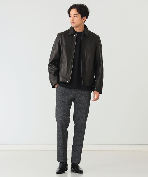 BEAMS HEART（ビームスハート）の「レザー ブルゾン（S～XL