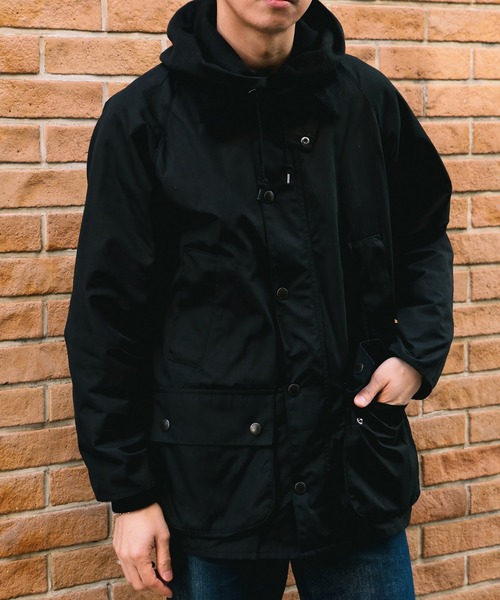 別注】Barbour / BEDALE CLASSIC FIT ポリエステルコットン ピーチ