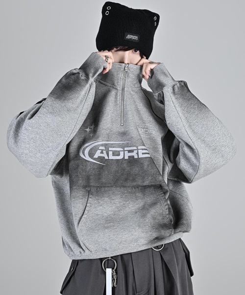 ADRER（アドラー）の「Cat ear metal eyelet knit beanie / キャット