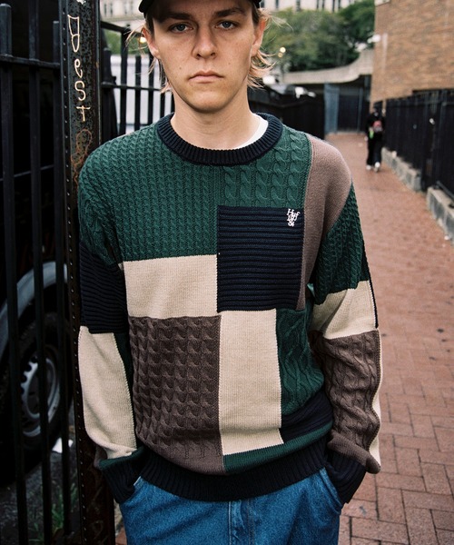 COLUMBIA CABLE KNIT SWEATER（ニット/セーター）｜HUF（ハフ）の