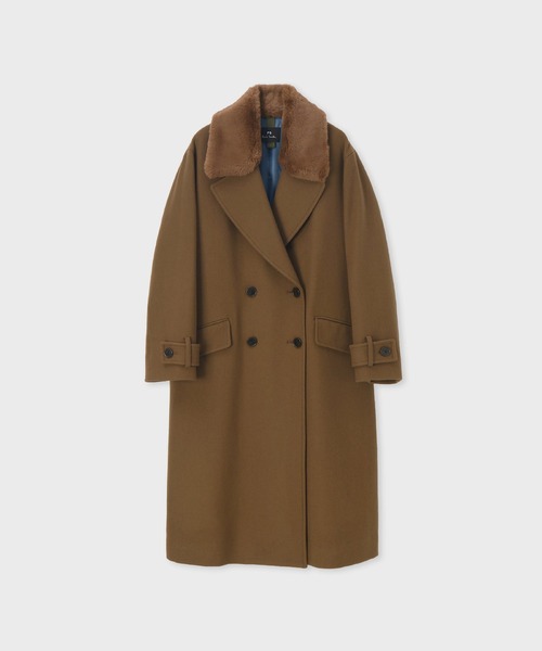 ウィメンズ ウールカルゼ ロングコート / 255352 JK356（チェスター