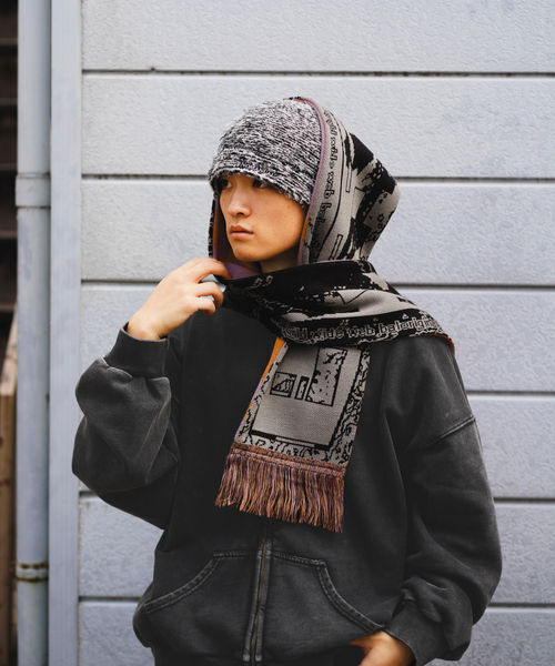BAL（バル）の「【BAL（バル）/2024秋冬】JACQUARD KNIT SOCCER SCARF