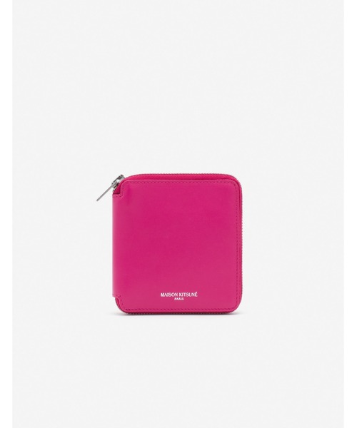 メゾンキツネ cloud 折り財布 fraise ピンク MAISON KITSUNE】CLOUD