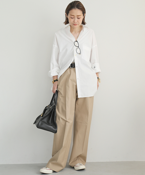 Deuxieme Classe（ドゥーズィエムクラス）の「TUCK CHINO ワイドパンツ