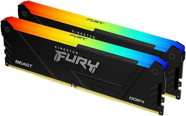 Kingston FURY Beast RGB 16GB (2 x 8GB) 288-Pin PC RAM DDR5 6000