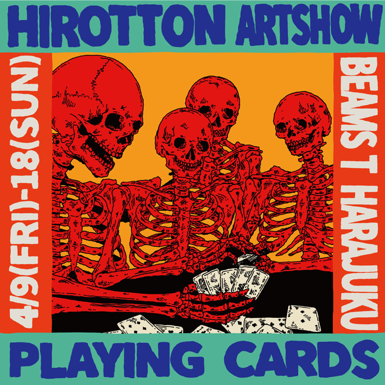 新鋭ドローイングアーティスト “HIROTTON” の アートショーを