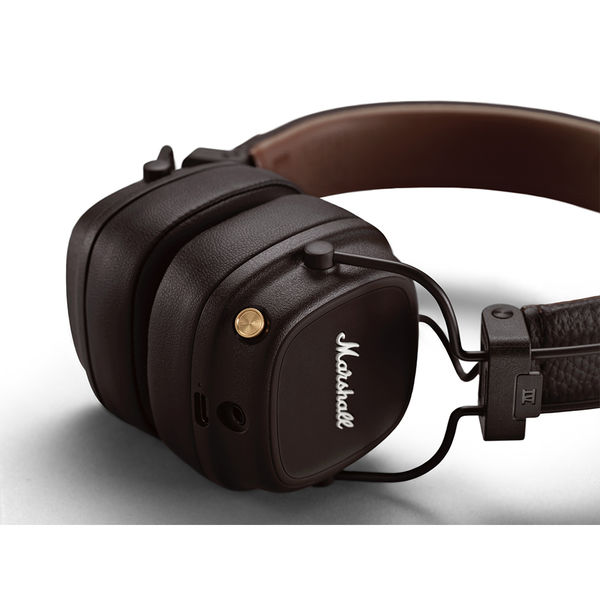 Marshall ワイヤレスオンイヤーヘッドホン ブラウン Major IV Brown 1