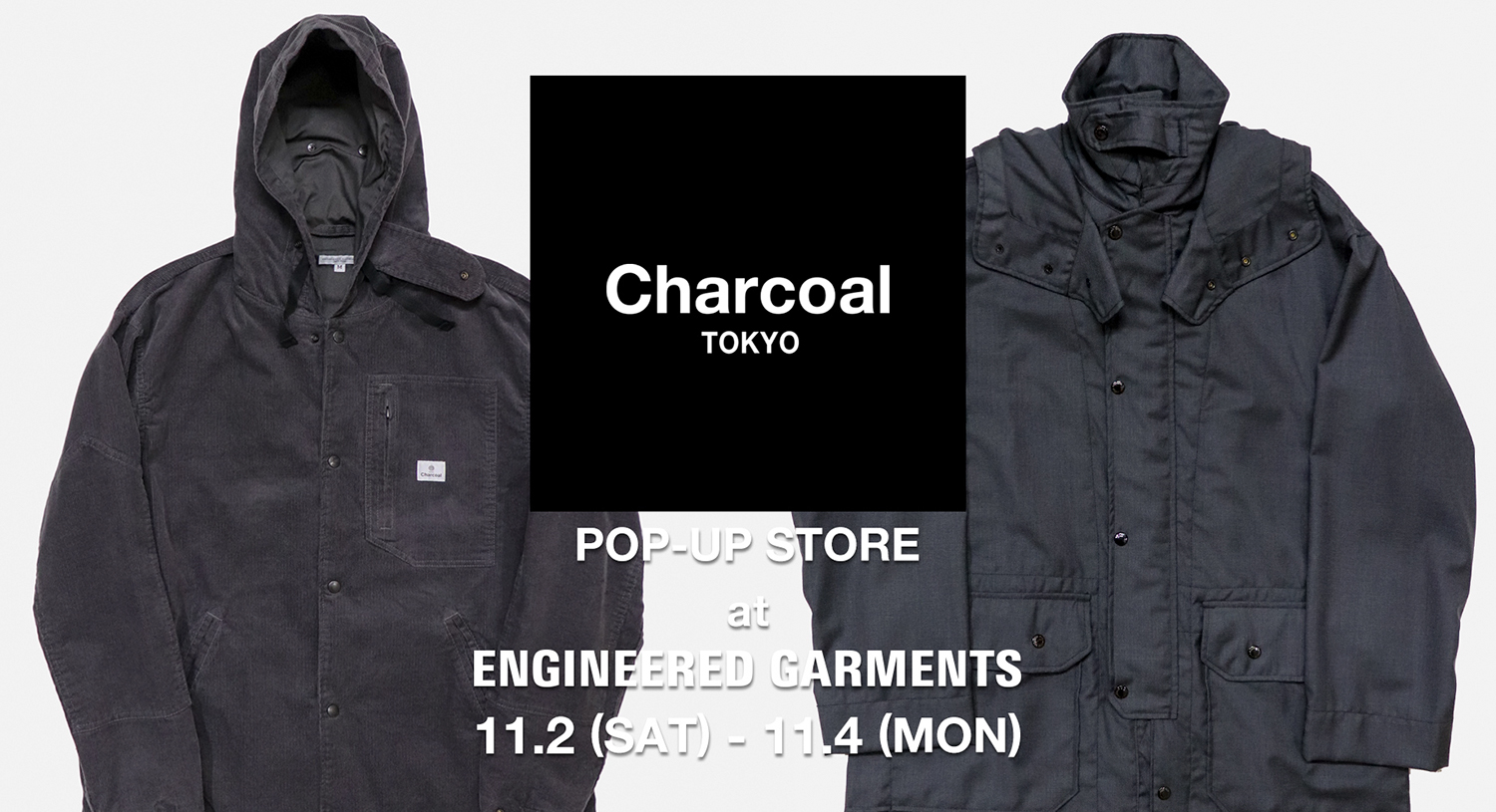 ENGINEERED GARMENTS × CHARCOAL TOKYOの別注アイテム