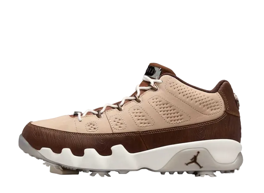 Happy Life Wood × Nike Air Jordan 9 Golf NRG 