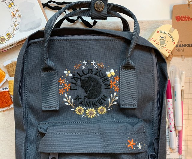 香港 【Kånkenバックパック刺繍】デザイン＆刺繍（Kånkenバックパック