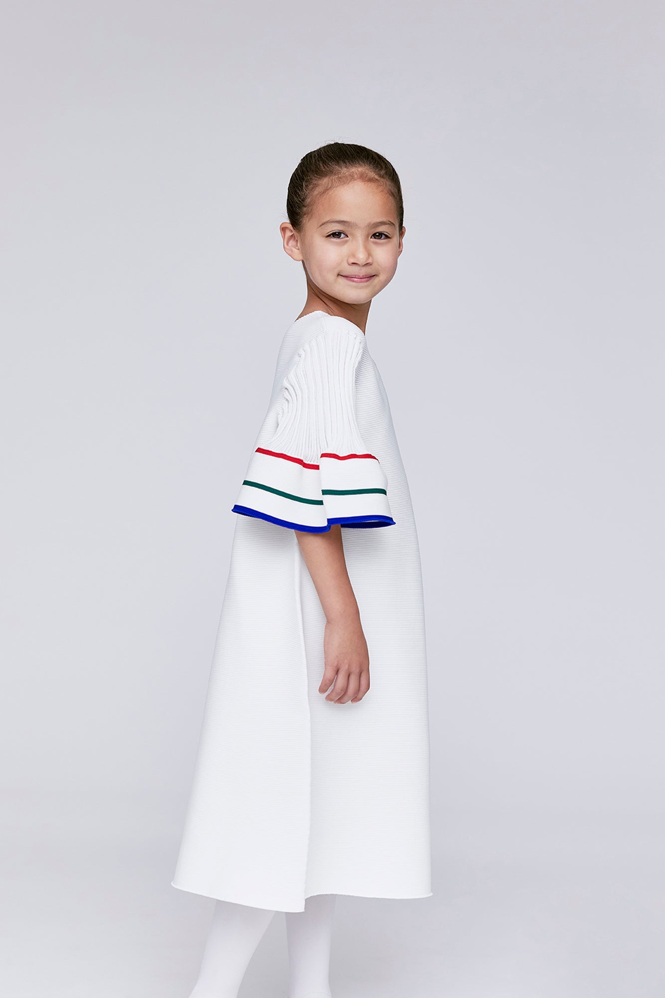 POTTERY KIDS SHORT BELL SLEEVE FLARE DRESS