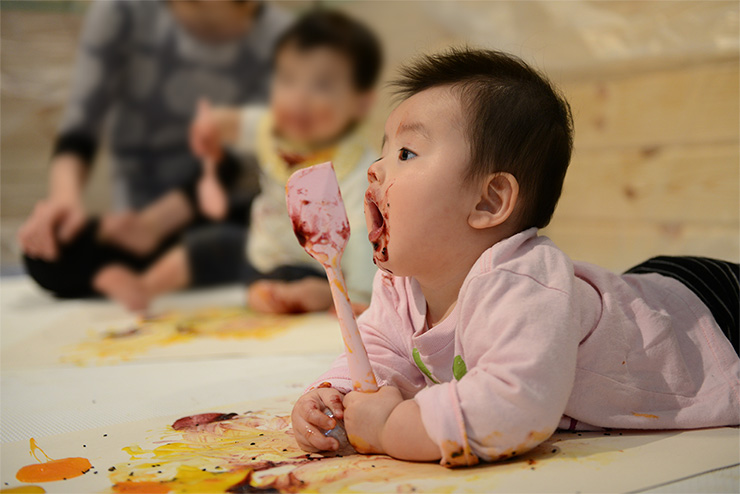 きみと一緒、あたらしい時間「赤ちゃんとワークショップ」 | コモドライフ