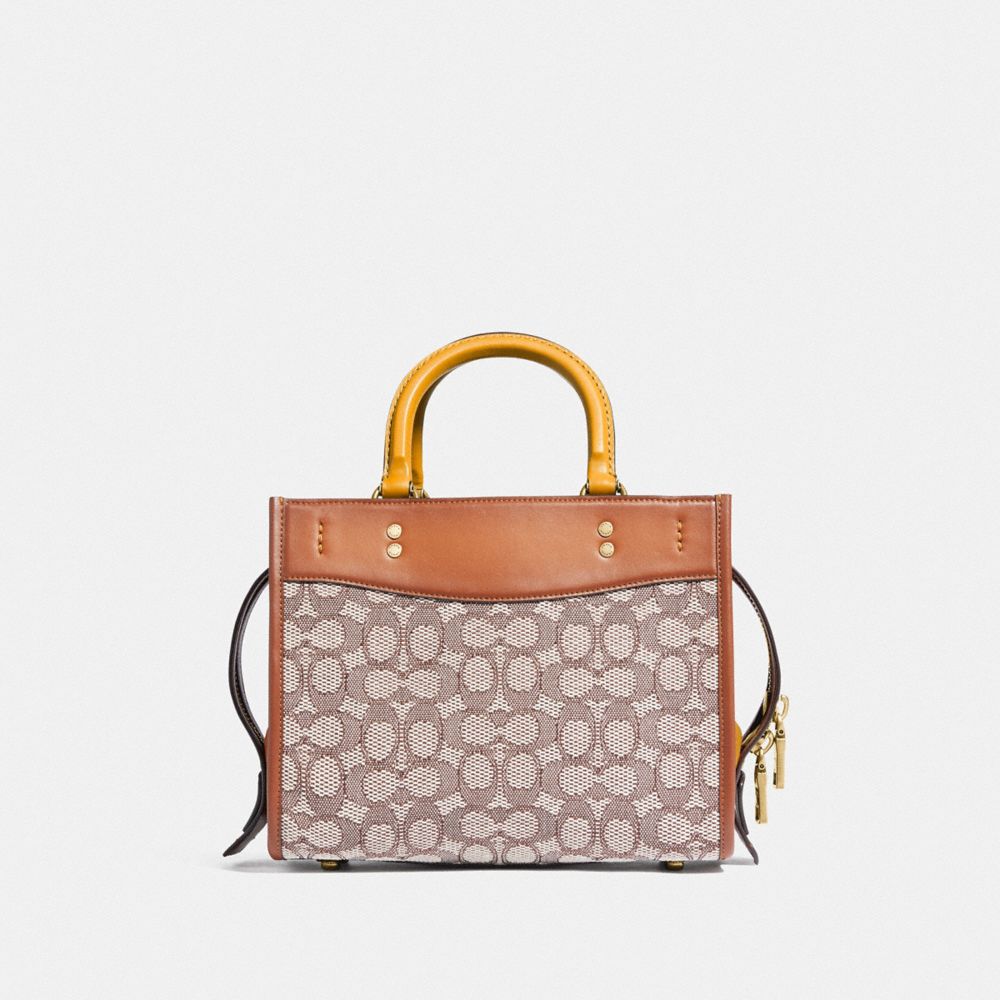 公式】COACH – コーチ | ローグ 25 シグネチャー テキスタイル ジャカード
