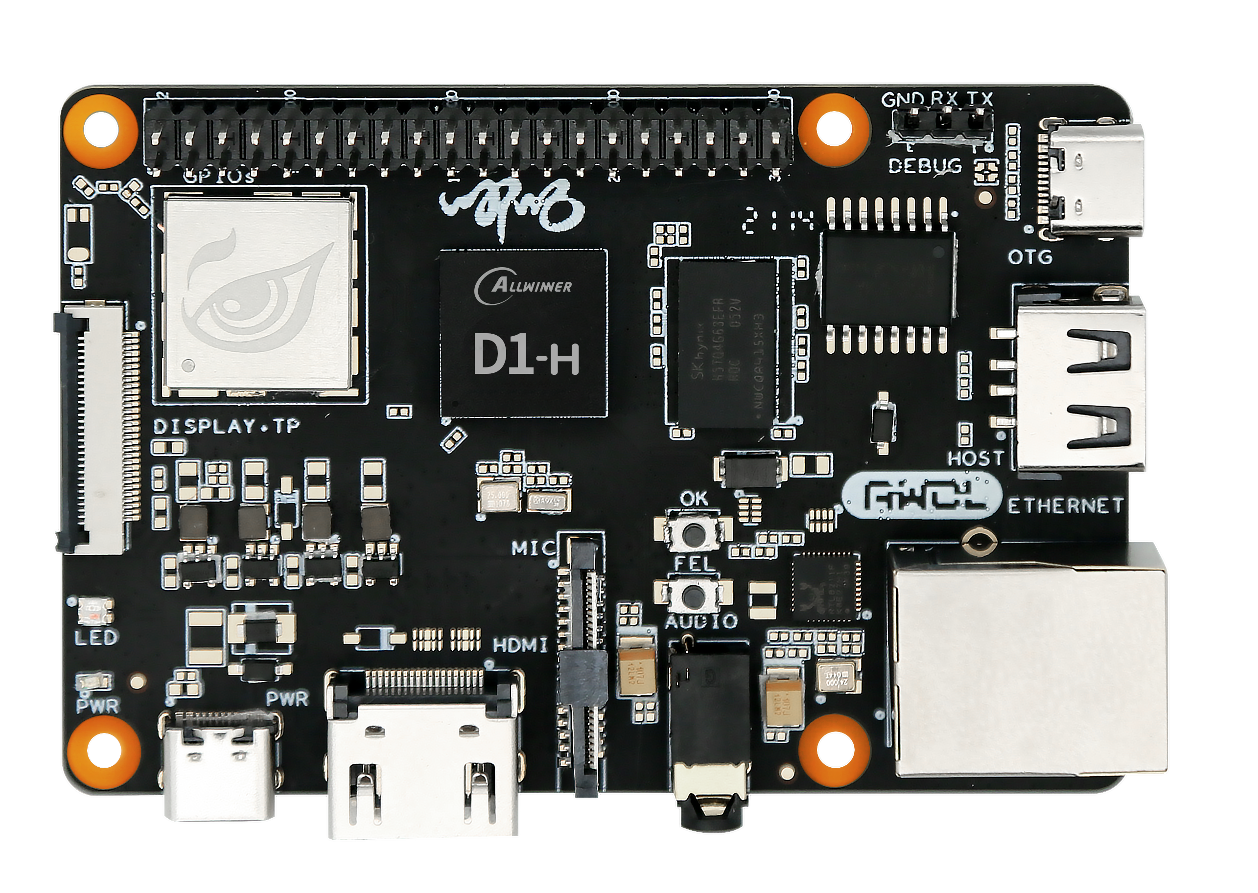 youyeetoo Sipeed Nezha D1 64bit RISC-V Linux SBC Board Allwinner