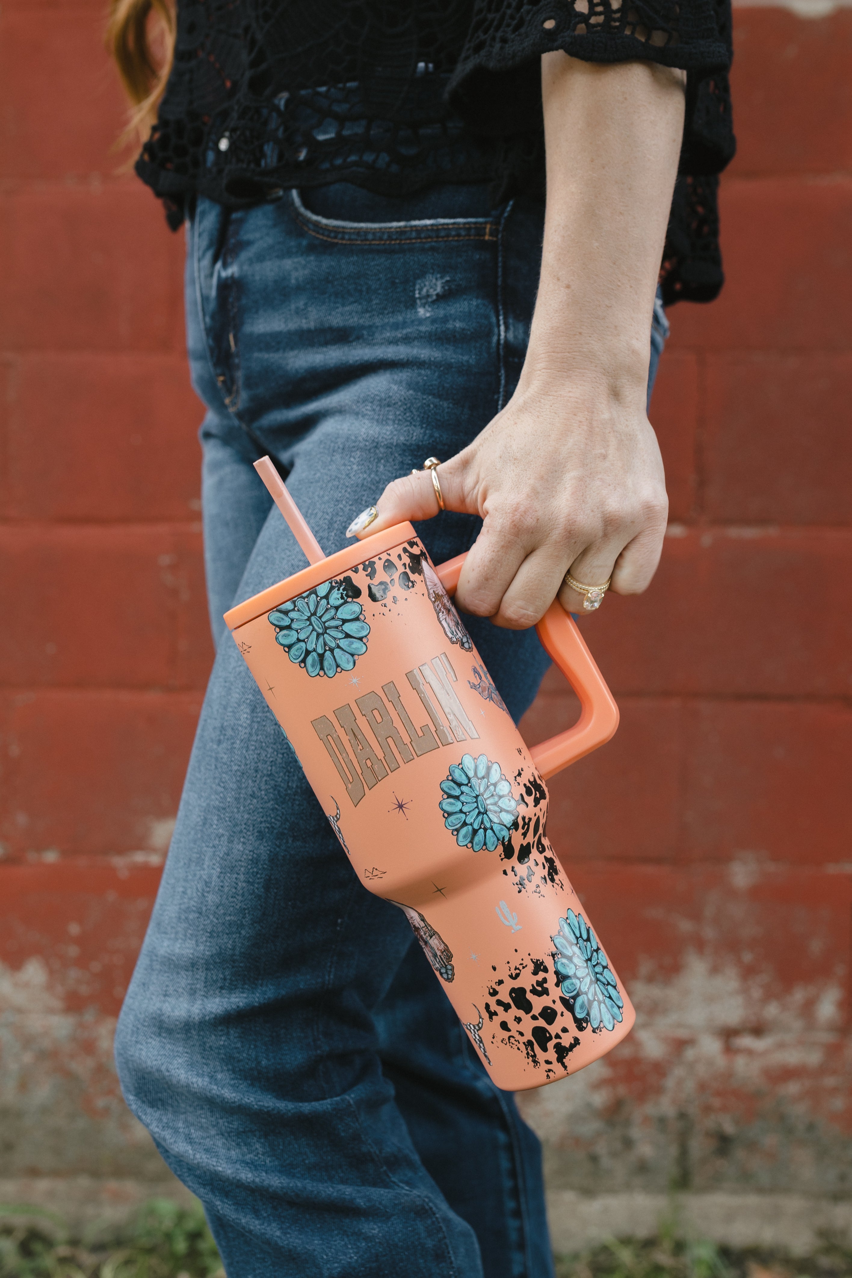 Darlin Desert Drinker 40 oz Western Tumbler – Dani Morgans