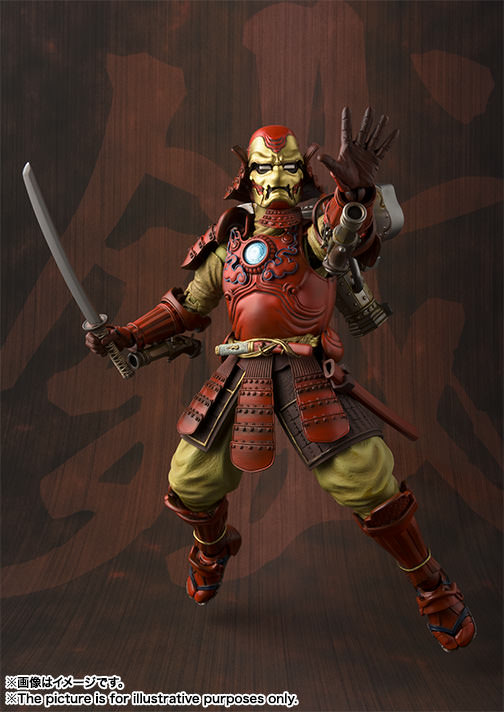 戦国武装のMARVELヒーロー！バンダイ 名将MANGA REALIZATION「鋼鉄侍