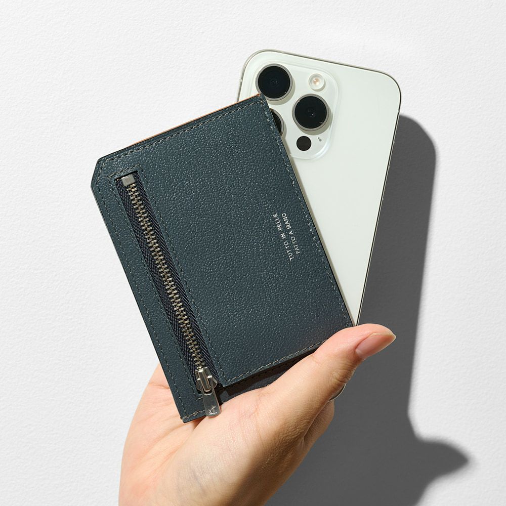 スマートミニウォレット GRAY*YELLOW | ラルコバレーノ公式通販