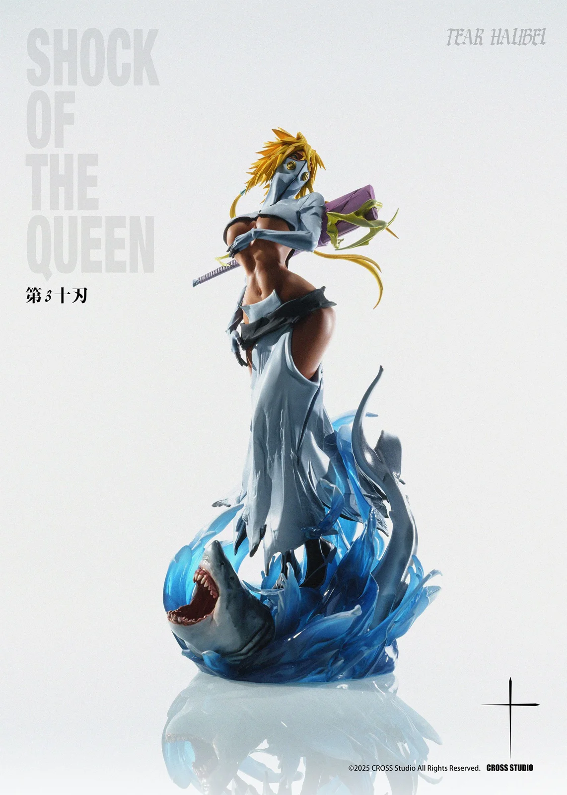 1/6 Scale Tier Harribel - Bleach Resin Statue - Cross Studios
